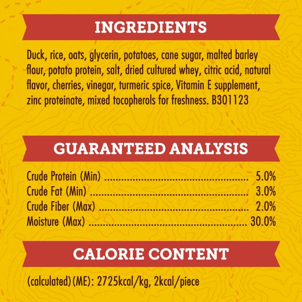 Show full view: Zuke's Mini Naturals Duck Recipe Training Dog Treats, 6-oz bag slide 7 of 13