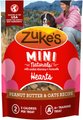 Zuke's Mini Naturals Valentine Hearts Peanut Butter & Oats Recipe Soft & Chewy Training Bits Dog Treat...