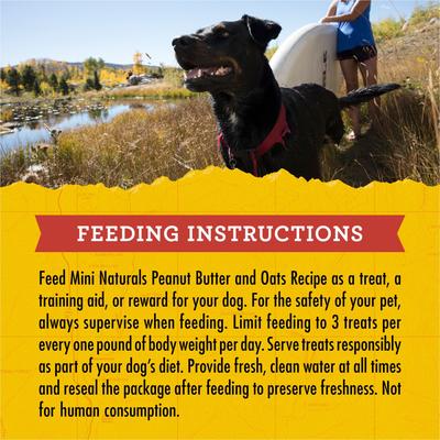 Show full view: Zuke's Mini Naturals Valentine Hearts Peanut Butter & Oats Recipe Soft & Chewy Training Bits Dog Treats, 5-oz bag slide 10 of 12