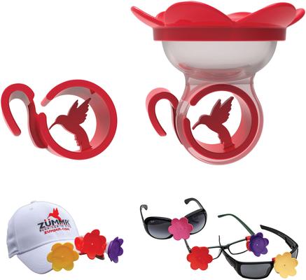 Show full view: ZUMMR Hummingbird Ring Bird Feeder Starter Kit slide 6 of 11