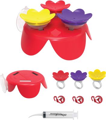 Show full view: ZUMMR Hummingbird Ring Bird Feeder Starter Kit slide 4 of 11