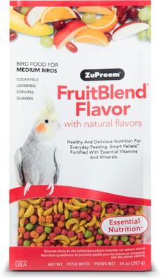 ZUPREEM FruitBlend Flavor with Natural Flavors Daily Medium Bird