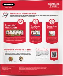 ZuPreem FruitBlend Flavor with Natural Flavors Daily Medium Bird Food, 10-lb bag slide 2 of 7