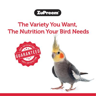 Show full view: ZuPreem FruitBlend Flavor with Natural Flavors Daily Medium Bird Food, 10-lb bag slide 5 of 9