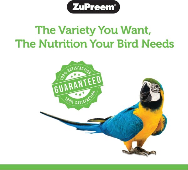 Show full view: ZuPreem Natural Medium & Large Smart Pellet Bird Food, 10-lb bag slide 5 of 8