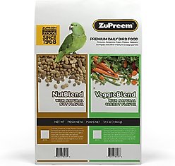 ZuPreem NutBlend with Natural Nut Flavor Parrot & Conure Food, 17.5-lb bag slide 2 of 4
