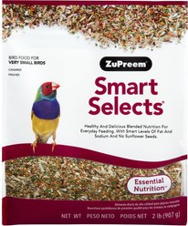 ZuPreem Smart Selects Canary & Finch Food, 2-lb bag