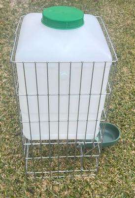 Show full view: Zylina Automatic Chicken Waterer in Casing, 5-gal slide 2 of 8