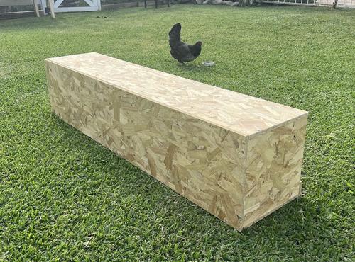 Show full view: Zylina Best Rest 5 Bay Bird Nesting Box, 57x13-in slide 8 of 9