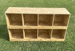 Zylina Best Rest 8 Bay Bird Nesting Box, 46x13-in slide 1 of 8