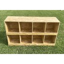 Zylina Best Rest 8 Bay Bird Nesting Box, 46x13-in