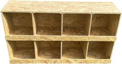 Zylina Best Rest 8 Bay Bird Nesting Box, 46x13-in slide 2 of 8