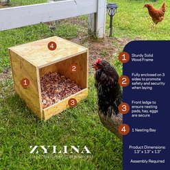 Zylina Best Rest Single Nesting Box slide 2 of 9