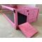 Show in main carousel: Zylina Doll House Edition 1 Bay Healthy Habitat Guinea Pigs & Hedgehog Habitat, Pink, 40 x 24 x 12-in slide 8 of 10