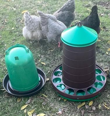 Show full view: Zylina Eco Recycled Chicken Feeder, 35-lbs slide 5 of 8