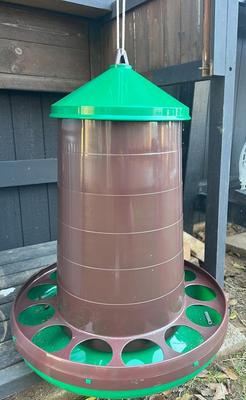 Show full view: Zylina Eco Recycled Chicken Feeder, 35-lbs slide 8 of 8