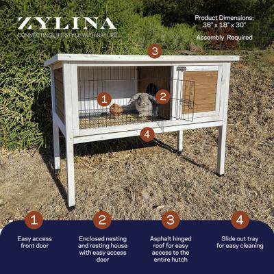 Show full view: Zylina Extreme Rabbit Hutch, X-Large slide 2 of 10