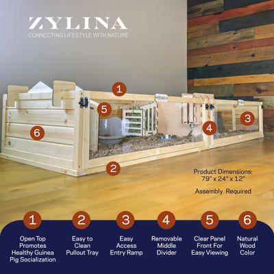 Show full view: Zylina Guinea-Pig Healthy Habitat slide 2 of 9