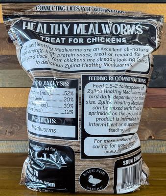 Show full view: Zylina Healthy Mealworms Bird Treat, 5-lb bag slide 9 of 9