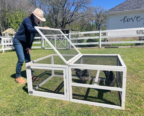 Show full view: Zylina Hobby Homestead Coop Extension Pen, Small slide 3 of 9