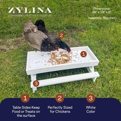 Zylina Snack-n-Feed Picnic Table slide 2 of 9