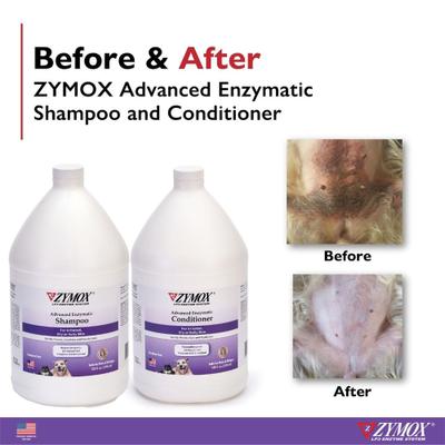 Show full view: Zymox Advanced Enzymatic Oatmeal Cat & Dog Shampoo, 12-fl oz bottle slide 6 of 8