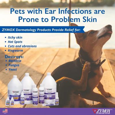 Show full view: Zymox Advanced Enzymatic Oatmeal Cat & Dog Shampoo, 12-fl oz bottle slide 8 of 8