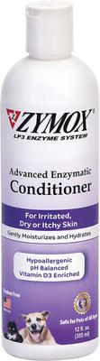 Show full view: Zymox Advanced Enzymatic Oatmeal Conditioner, 12-fl oz bottle + Oatmeal Cat & Dog Shampoo, 12-fl oz bottle slide 2 of 10