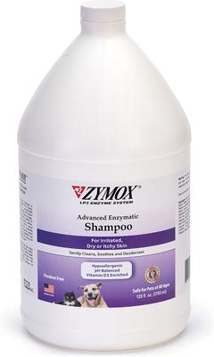 Show full view: Zymox Advanced Enzymatic Oatmeal Conditioner, 12-fl oz bottle + Oatmeal Cat & Dog Shampoo, 12-fl oz bottle slide 6 of 10
