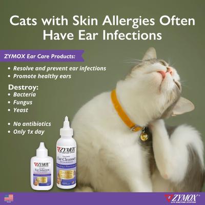 Show full view: Zymox Enzymatic Cat & Kitten Topical Cream with 0.5% Hydrocortisone, 1-fl oz tube slide 5 of 7