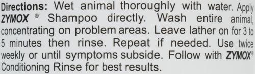 Show full view: Zymox Enzymatic Dog & Cat Shampoo, 12-fl oz bottle slide 3 of 9
