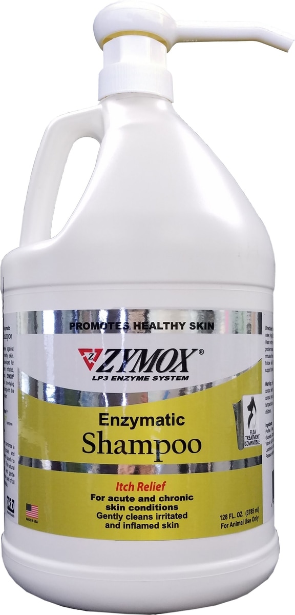 ZYMOX Enzymatic Dog & Cat Shampoo, 1-gal bottle - Chewy.com