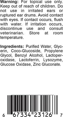 Show full view: Zymox Enzymatic Ear Cleanser for Dogs & Cats, 1-gal bottle slide 4 of 9