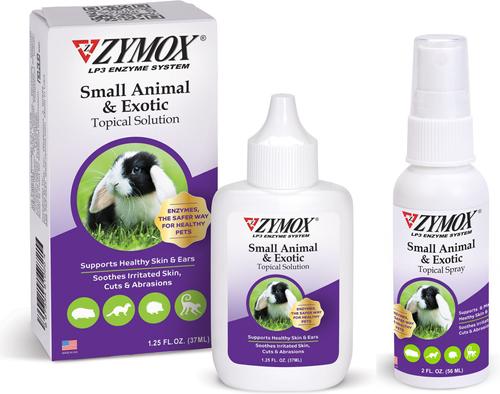 Show full view: Zymox Healthy Skin Small Pet Topical Solution, 2-fl oz bottle slide 5 of 7