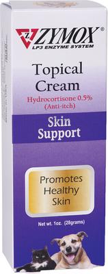 Show full view: Zymox Topical Cream with Hydrocortisone 0.5%, 1-fl oz bottle + Advanced Enzymatic Oatmeal Cat & Dog Shampoo, 12-fl oz bottle slide 3 of 9