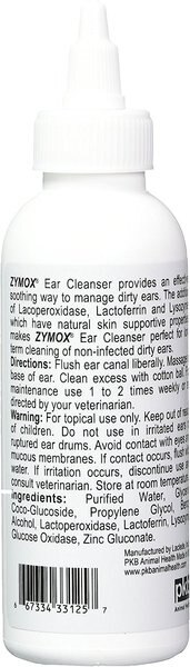 Zymox Veterinary Strength Dog & Cat Ear Cleanser
