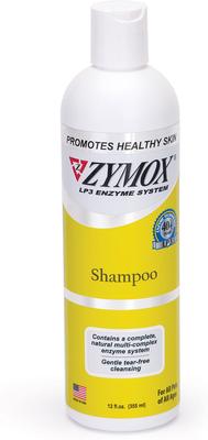 Show full view: Zymox Veterinary Strength Enzymatic Shampoo, 12-fl oz bottle + Dog & Cat Leave-on Conditioner, 12-fl oz bottle slide 2 of 9