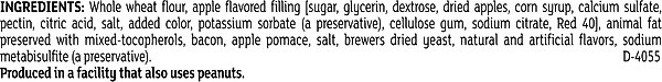 Show full view: Purina Beneful Baked Delights Heartfuls with Apple Flavored Filling & Real Bacon Dog Treats, 8.5-oz bag slide 3 of 7