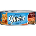 9 Lives Hearty Cuts with Real Turkey in Gravy Canned Cat Food, 5.5-oz, case of 24