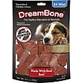 DreamBone Mini Beef Chew Bones Dog Treats, 24 count