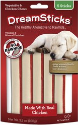 DreamBone DreamSticks Chicken Chews Dog Treats, 5 count