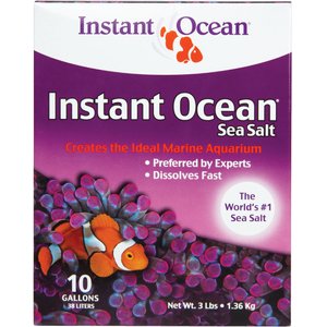 Instant Ocean Sea Salt for Aquariums, 10-gal