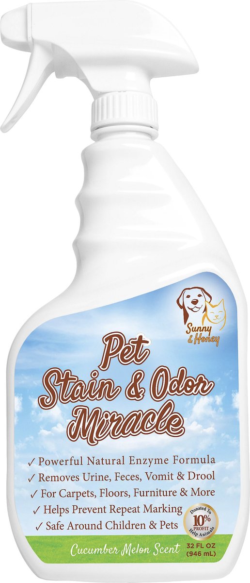 Sunny and honey pet 2024 stain and odor remover