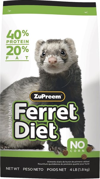ZuPreem Premium Corn-Free Daily Diet Ferret Food, 4-lb slide 1 of 3