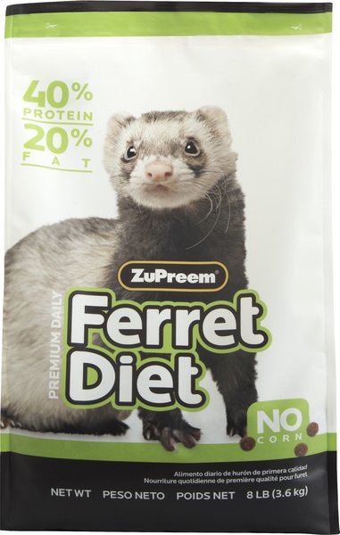 ZuPreem Premium Corn-Free Daily Diet Ferret Food, 8-lb bag slide 1 of 4