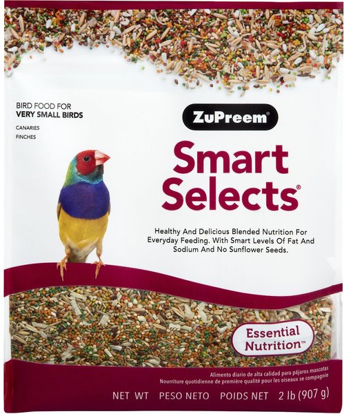 ZuPreem Smart Selects Canary & Finch Food, 2-lb bag slide 1 of 6