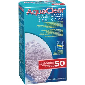 AquaClear Zeo-Carb Filter Insert, Size 50