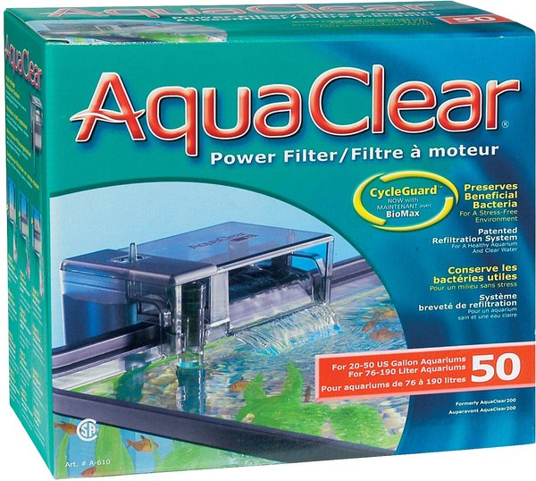 AquaClear CycleGuard Power Filter, Size 50 slide 1 of 3