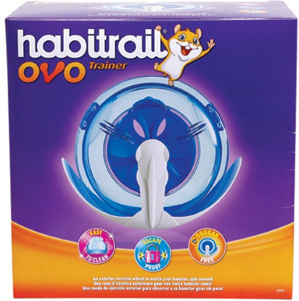 habitrail ovo trainer exercise wheel