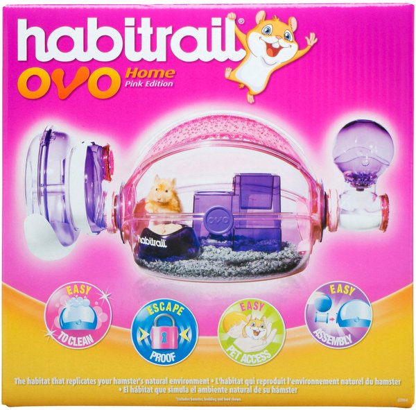 Habitrail OVO Hamster Home, Pink slide 1 of 4